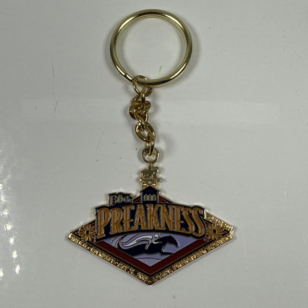 130th Preakness Stakes horse race Key Chain Vintage Collectable.‎
